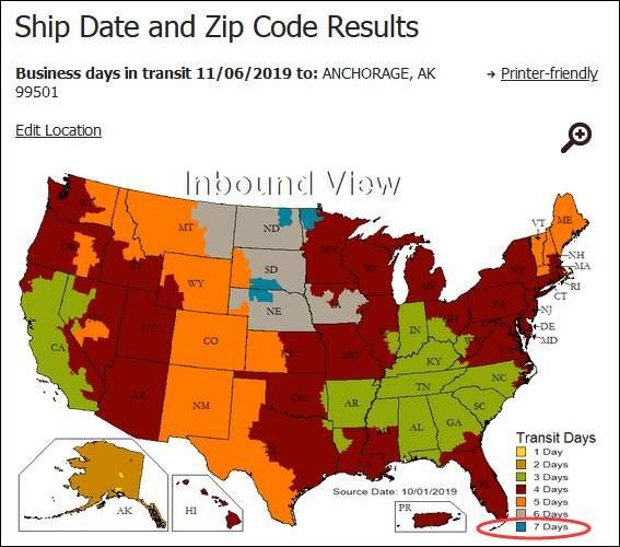 亚马逊快递一个月