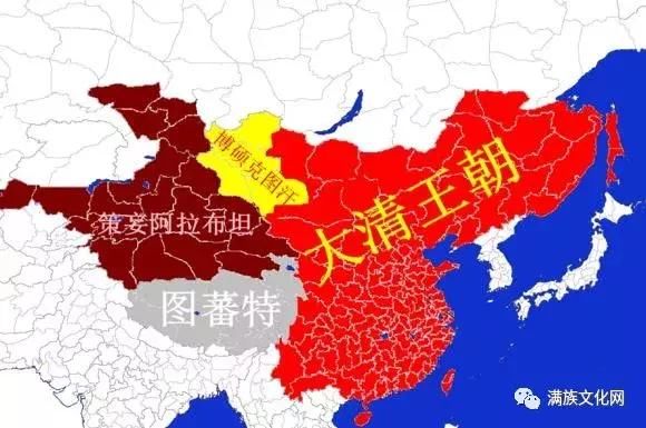 图解大清帝国与准格尔汗国之间的清准战争