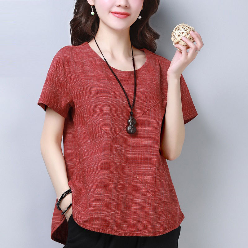 抖音上这种棉麻衫一下火了,虽然价格不贵,但上