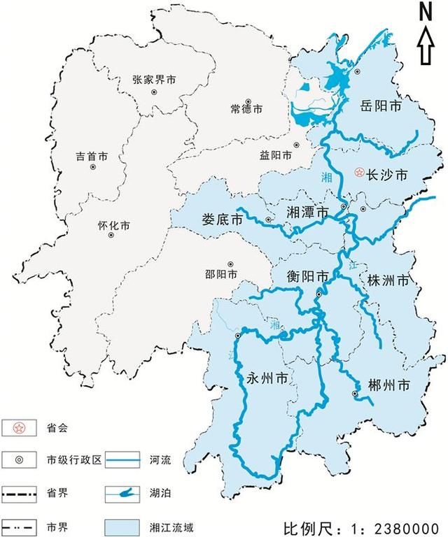 财经 财经要闻 正文  湘江,长江流域洞庭湖水系.是湖南省最大河流.