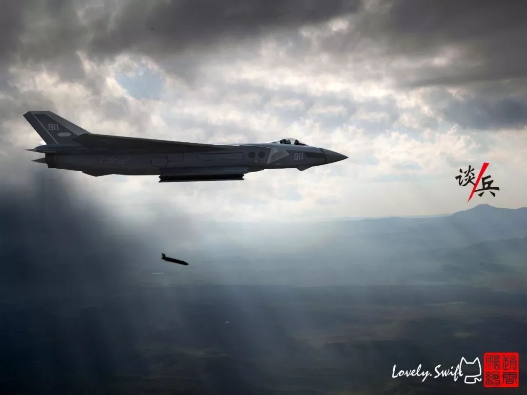 代号歼轰20!歼20改为隐身战轰长什么样,美国: