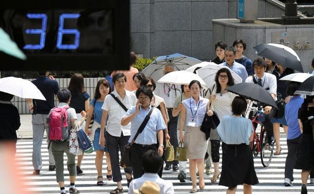 九成外国人认为东京热,日本气象协会要让大家