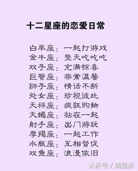 十二星座吃醋是什么样子？