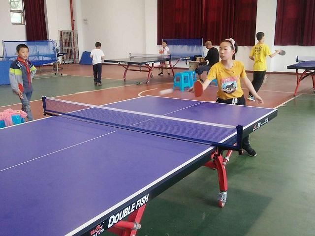 柯桥区平水镇举行2018年小学生乒乓球比赛_【