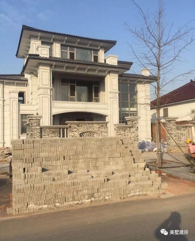 农村新中式别墅实拍，一共二十套，第一套最美!