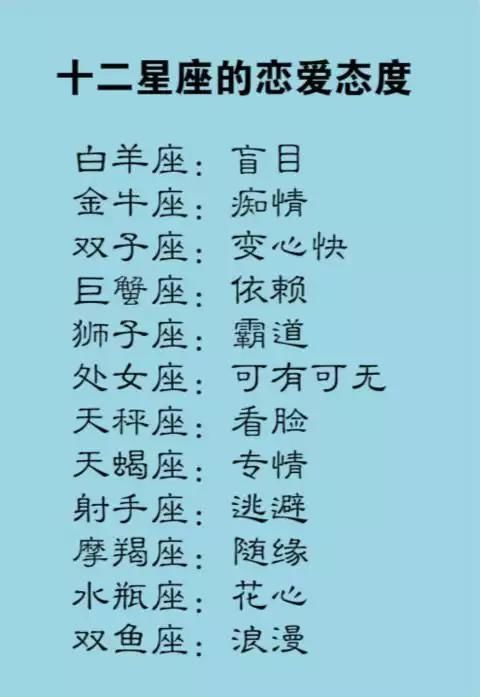 天蝎座的逃避射手专情态度座的恋爱态度恋爱摩羯座的恋爱金牛座女的12月的运气怎么样图片