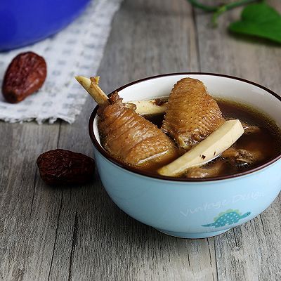 椰子炖鸡汤拜鸡年