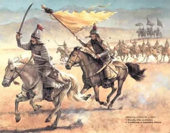面对蒙古人的欧洲炮兵称雄中原的清军遭至惨败