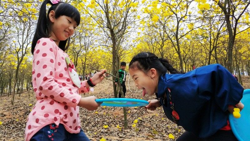 姗儿宝贝008 春天的颜色——云梯山公园踏春