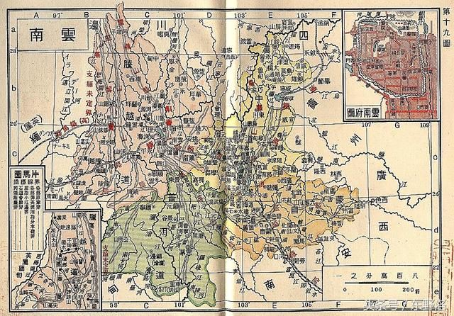 1928年的全国各省行政区划地图