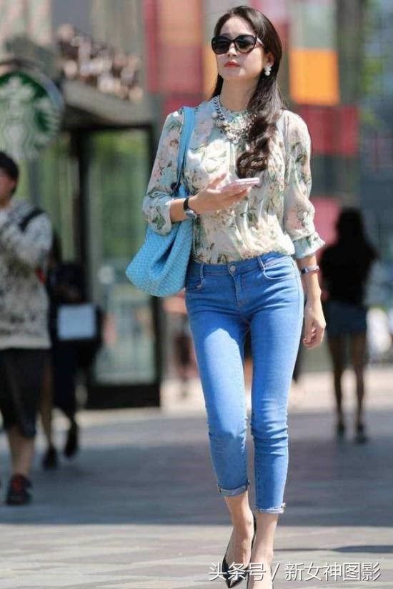 高质量街拍动态:这五个小姐姐,哪个让你停留a动态图日本美女美女图片