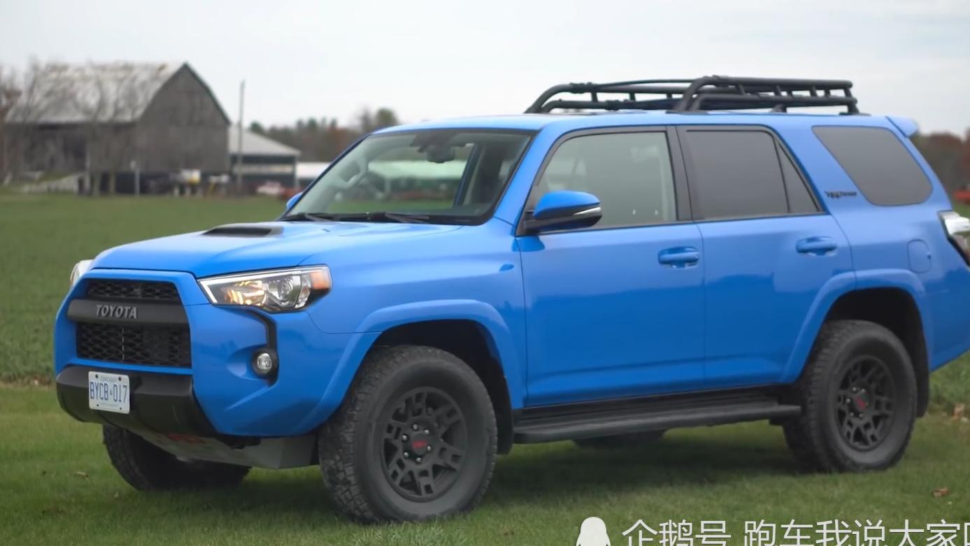 它是丰田普拉多的兄弟,2019款长这样,外观不