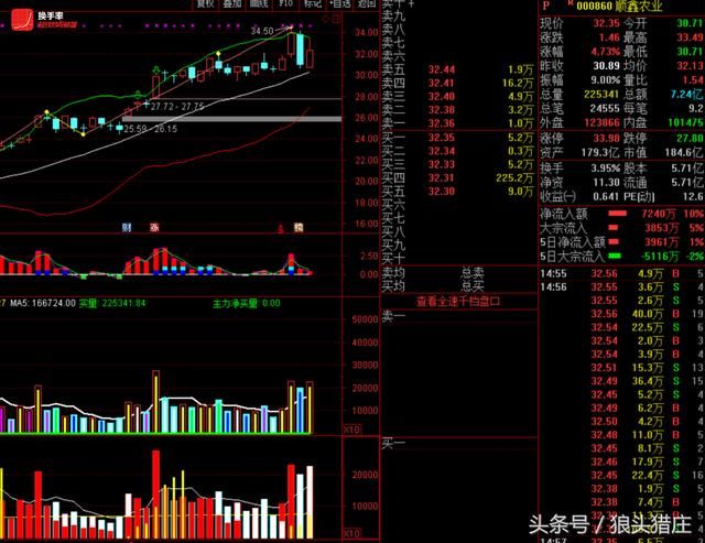 欢乐海割940万南京聚隆，猪肉荣4亿抄底，下跌开始还是上涨中继？