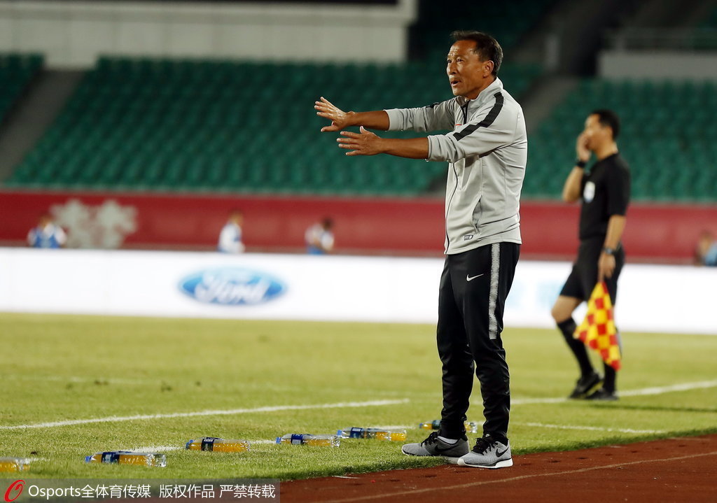 U21热身赛-中国1-0缅甸