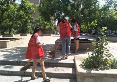 杨村简讯杨村街道友谊里社区开展绿色暑期,绿