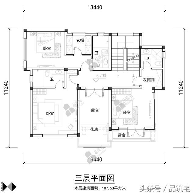 13X11中式三层小别墅，7间卧室套房，开始舒适品质生活！