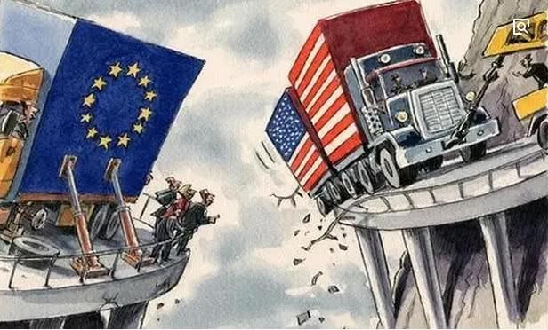 欧盟和美国对抗升级!网友:当初希拉里当总统多