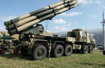 堪称世界火力最强的多管火箭炮龙卷风