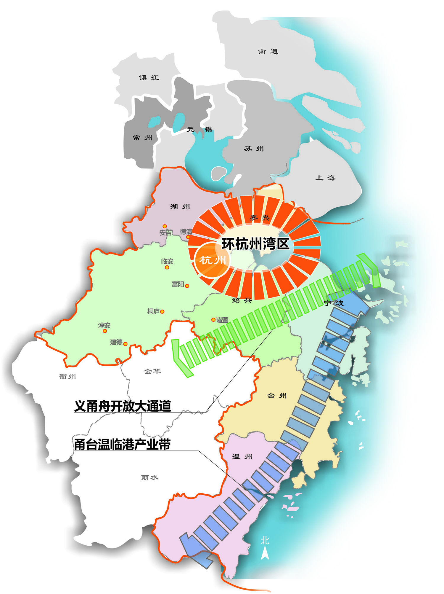 浙江发布大湾区建设行动计划 杭州湾大湾区会