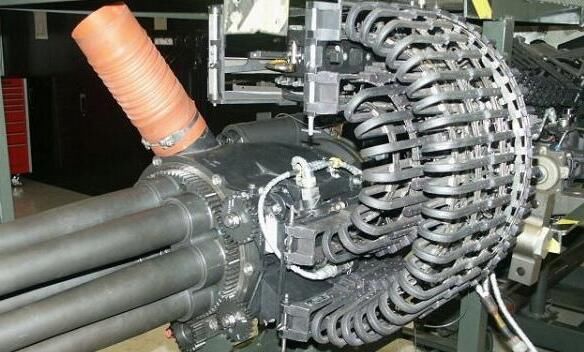 美国的加特林机炮特写