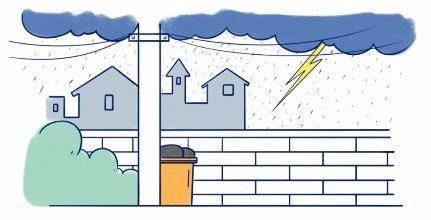 广东多地暴雨疑引发漏电，雷雨天气谨防触电!