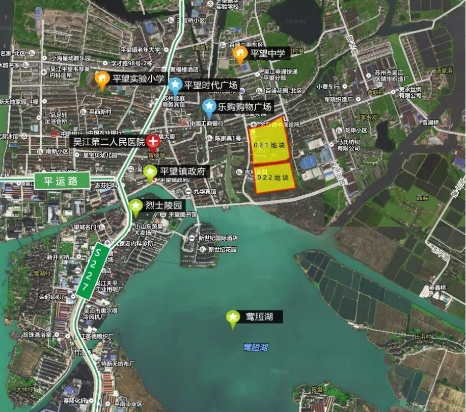 吴江两宗宅地低溢价成交!中骏再入平望，楼面价6610元\/!