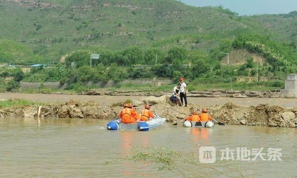 吕梁市2018年黄河防汛应急演练在临县碛口举
