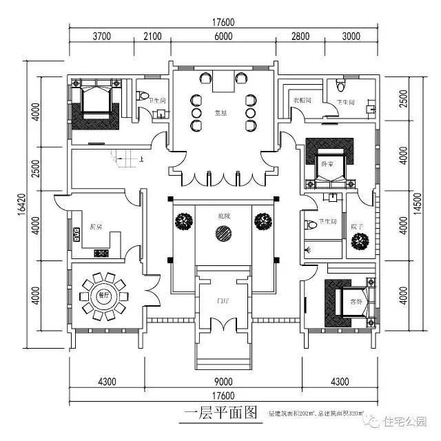 农村建房还是合院好，这16套您选哪一套?