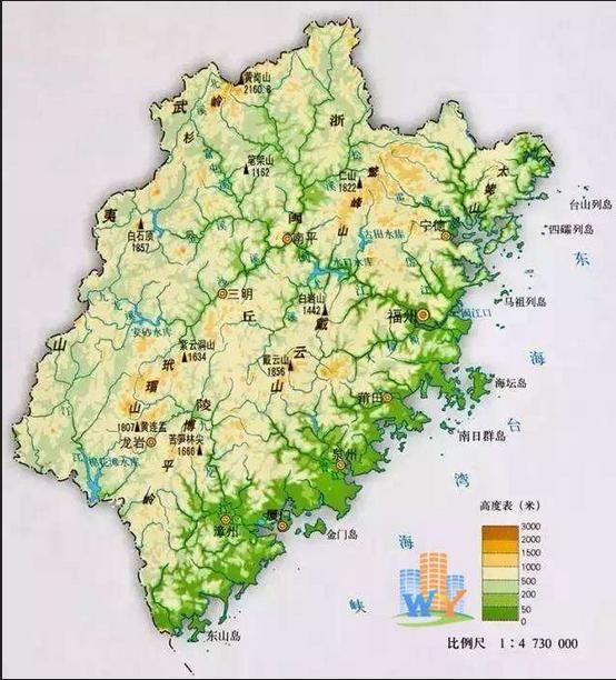 “八山一水一分田”的福建为何能养育近4000万人口