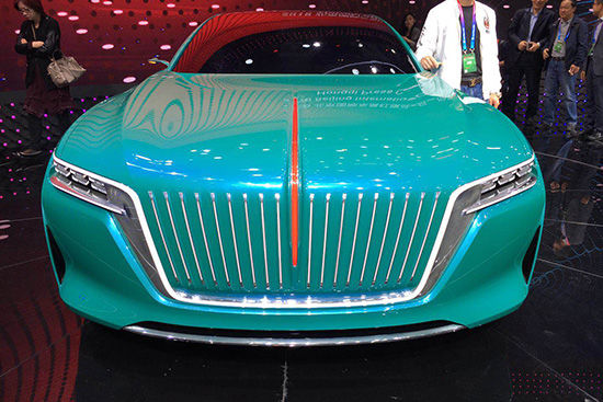 气场强大 逼格超高 红旗概念车美如画_【快资讯】