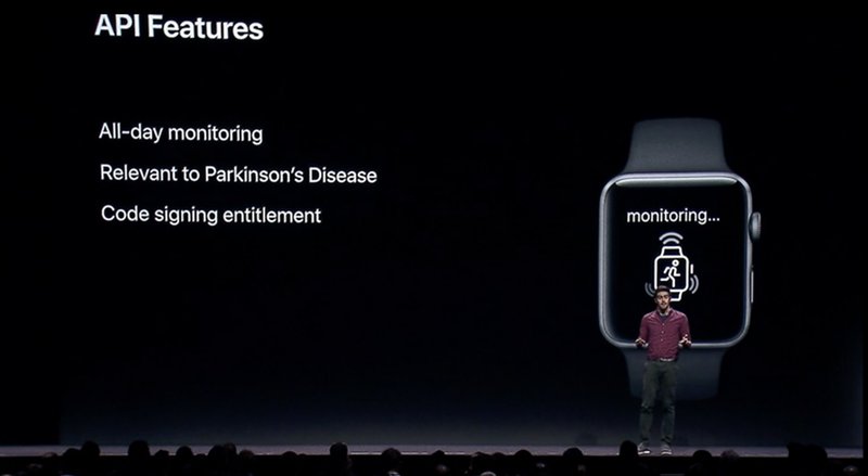 苹果公布新API Apple Watch能监控帕金森病