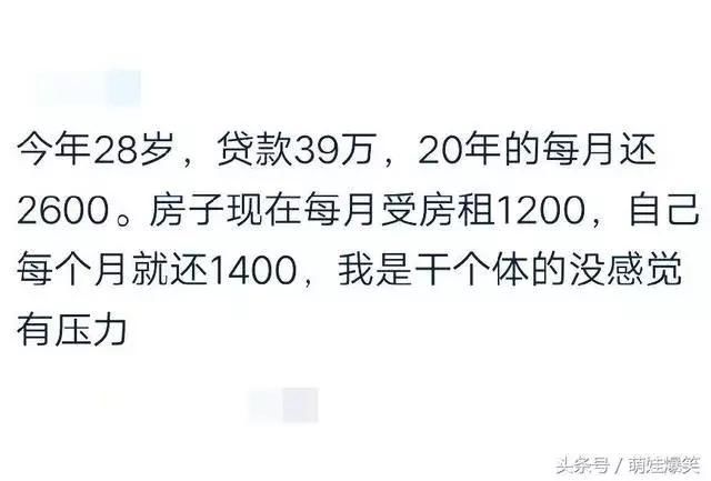 你买房子贷款了吗，需要还多少年？看看网友神回复！