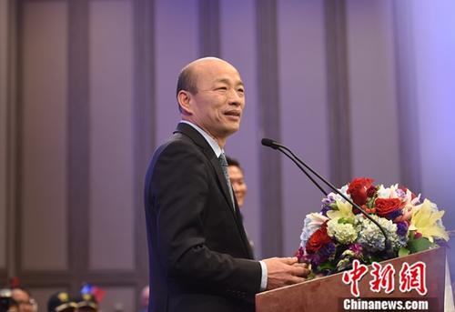 韩国瑜遭抹黑收4000万台币选举款 直接公布明