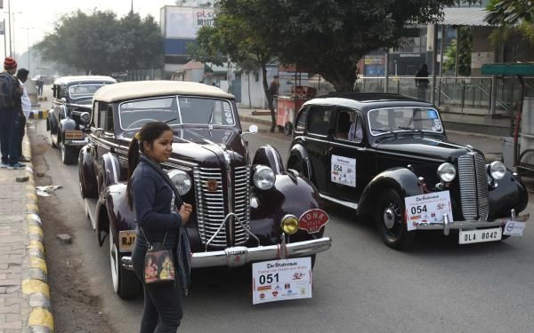 新德里第52届老爷车集会 经典汽车超炫酷