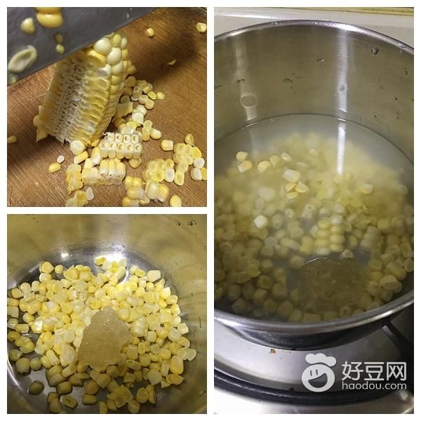 五月食语玉米椰汁糕