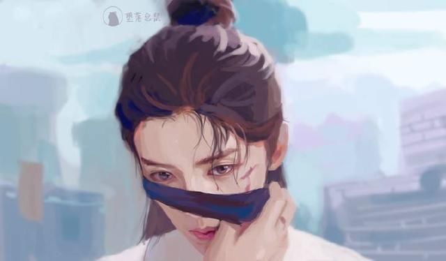 古风手绘鹿晗陈长生