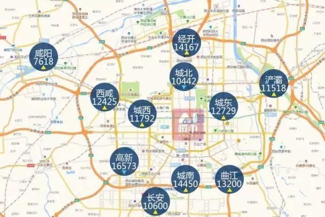 全国各省会城市房价出炉 西安这些区域房价过1万4，你能买得起哪