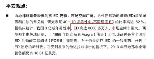 国内ED患者有1.4亿?又一公司要推\＂国产伟哥\＂ 毛利率达92%!