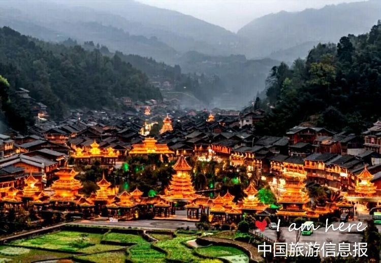 中国侗都贵州黎平肇兴谷雨节万人拥入上演五百年风俗劲爆