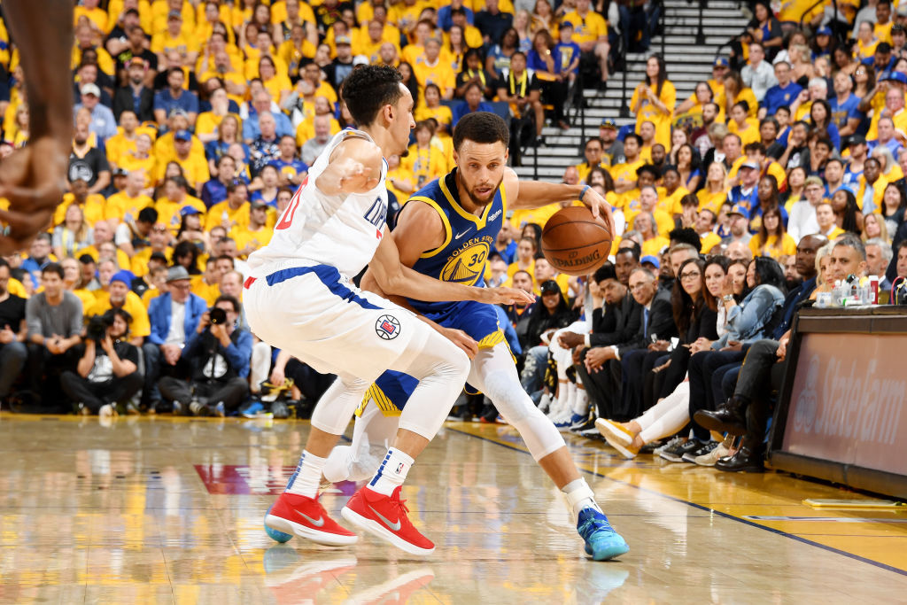 NBA季后赛首轮:快船-勇士G5