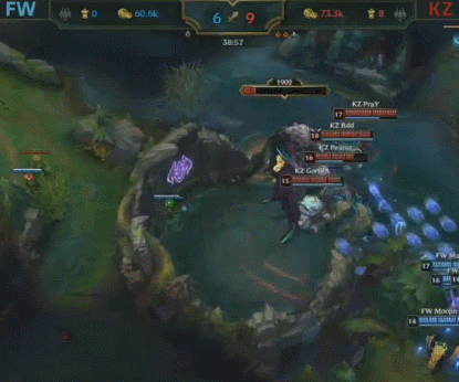 MSI韩国队不演了?KZ凶残阵容击败闪电狼!