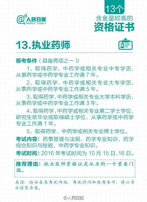 好消息国务院取消一大批证书，剩下这13个资格证书哪个含金量最高