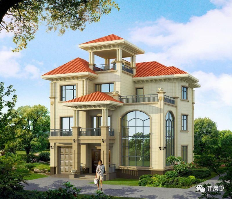 10款乡村自建别墅户型，农村建房首选，最后一套还带实景图