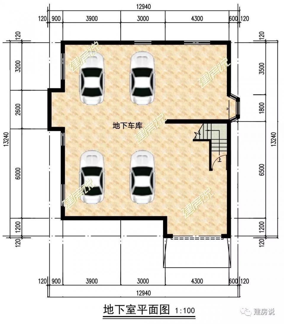 12套带地下室的别墅，宅基地大得入手，宅基地小更必须入手