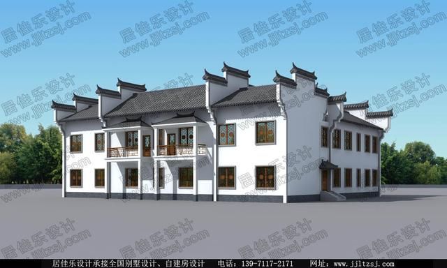 湖北大冶景区徽派三合院建成案例，建成的样子比效果图还好看！