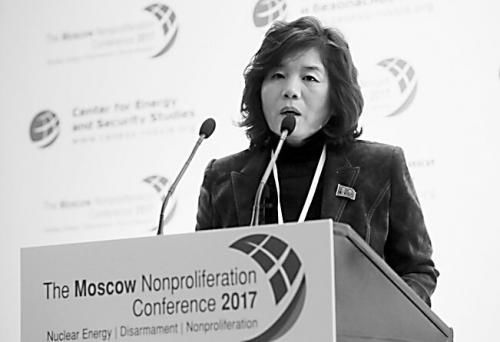 崔善姬升任朝鲜外务省副相 深得金正恩信任