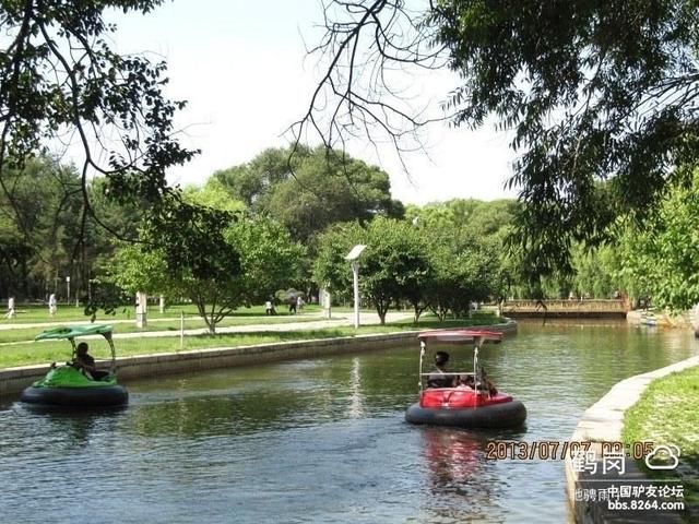 游佳木斯杏林湖公园