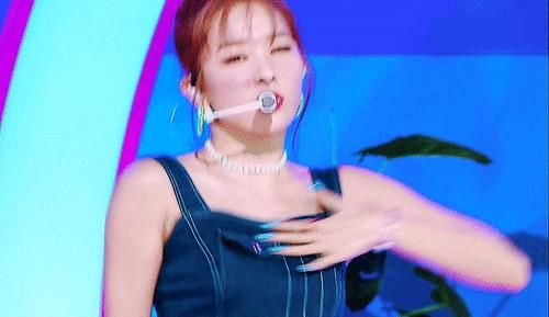 「Red Velvet」「分享」200620 拆开来看动作的话感觉更牛的姜涩琪
