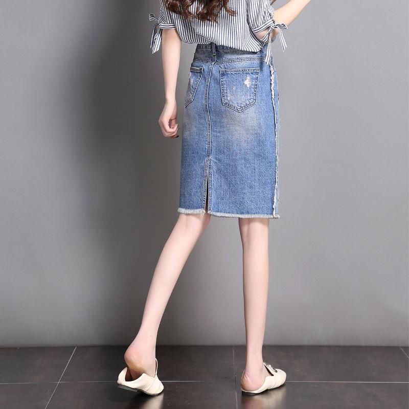 拿什么拯救你的梨形身材?当然是高腰A字半身