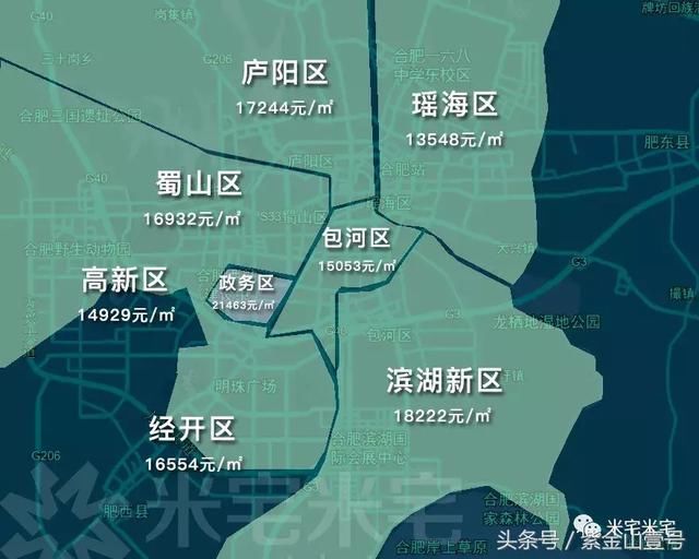 全国热点城市最新房价曝光！这才是真正的房价地图！南京排名……